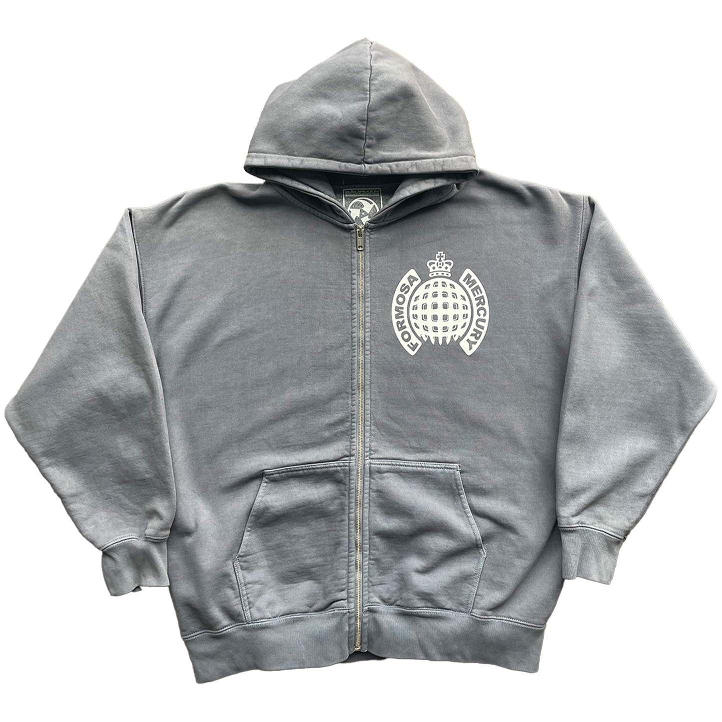 White/Grey Ministry Of Formosa Hoodie