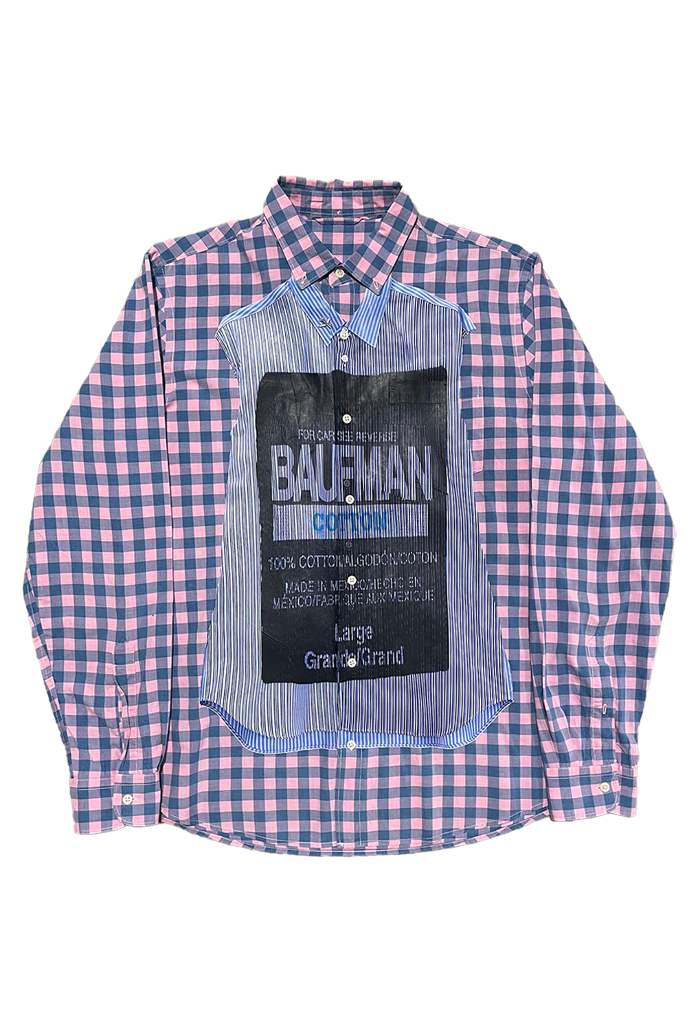 Plaid 'BAUFMAN TULTEX SHIRT' Button Up