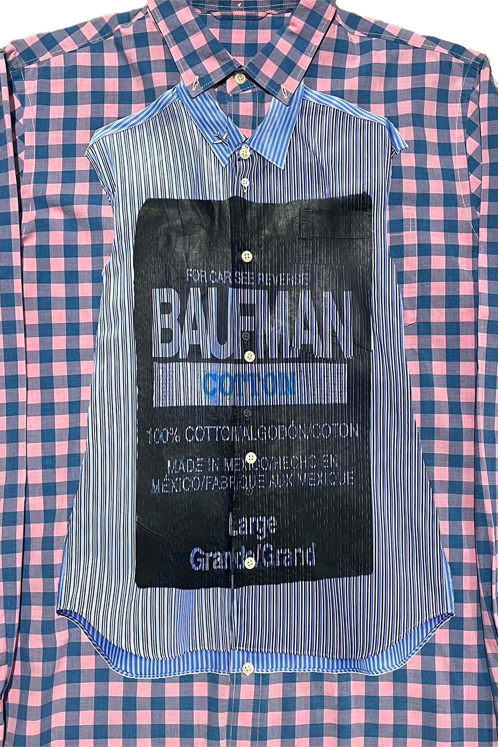 Plaid 'BAUFMAN TULTEX SHIRT' Button Up